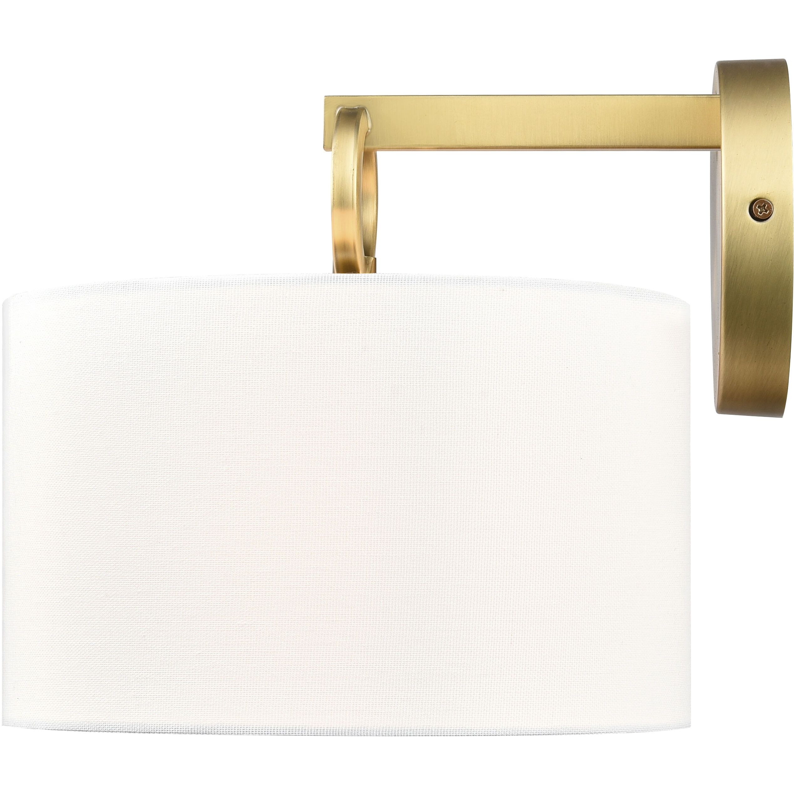 Braxstan Wall Sconce Wall Light in Vintage Brass
